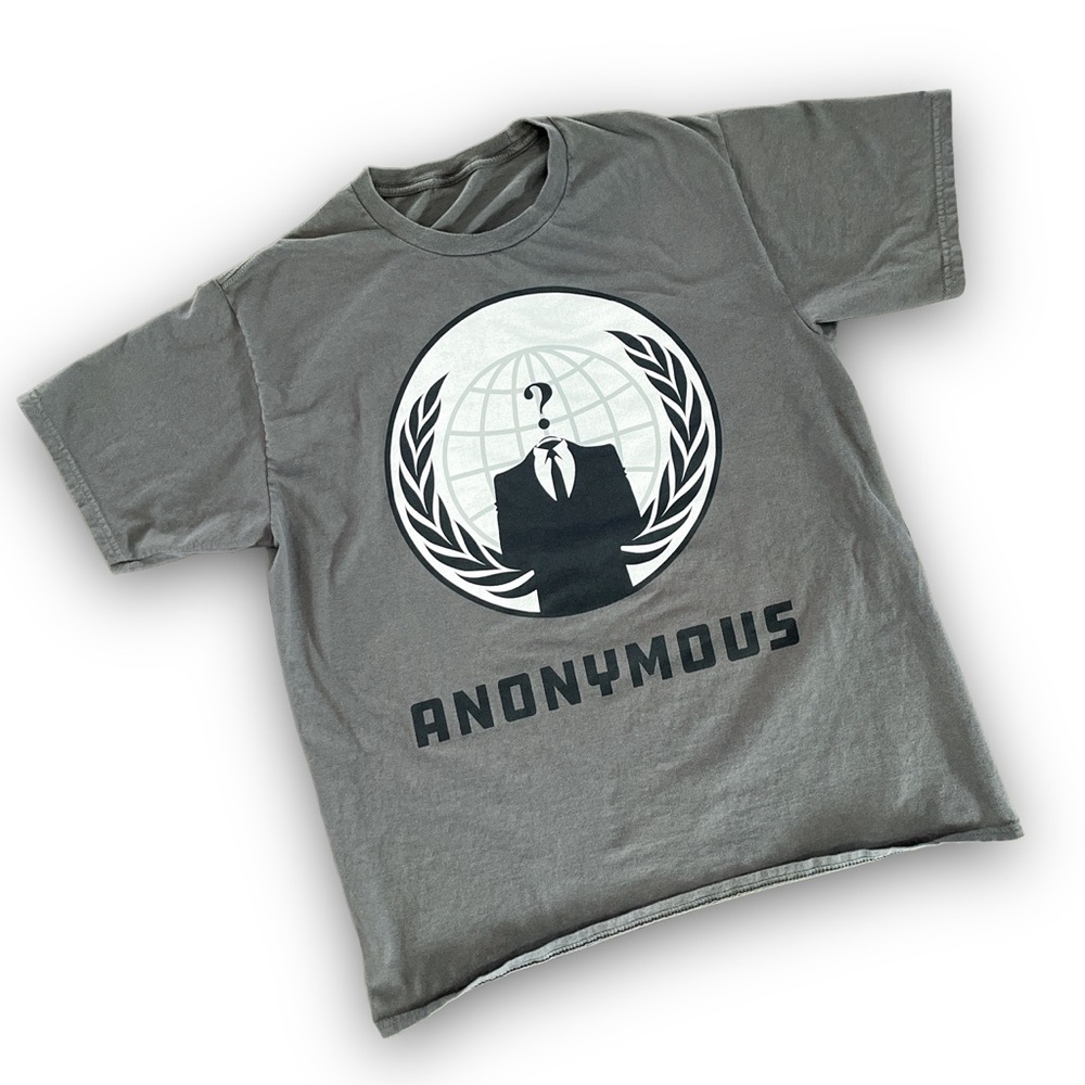 Anonymous Grey T Shirt